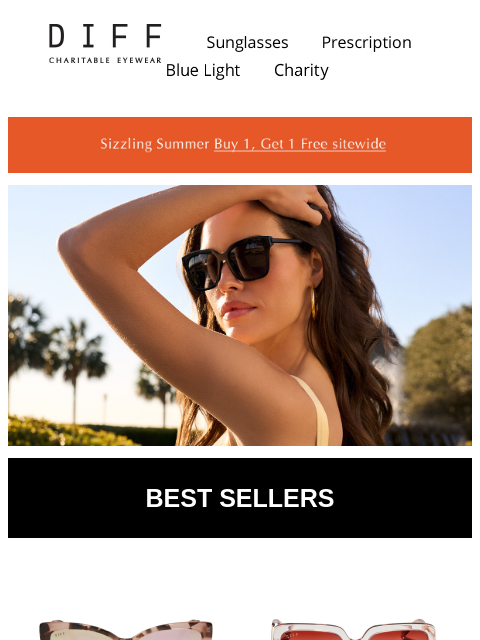 diffeyewear newsletter: It's Hot Out... 🥵