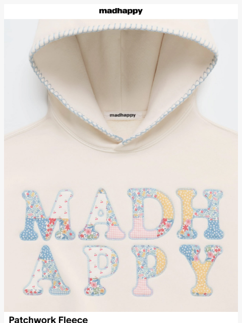 madhappy newsletter: Patchwork Capsule 🤍