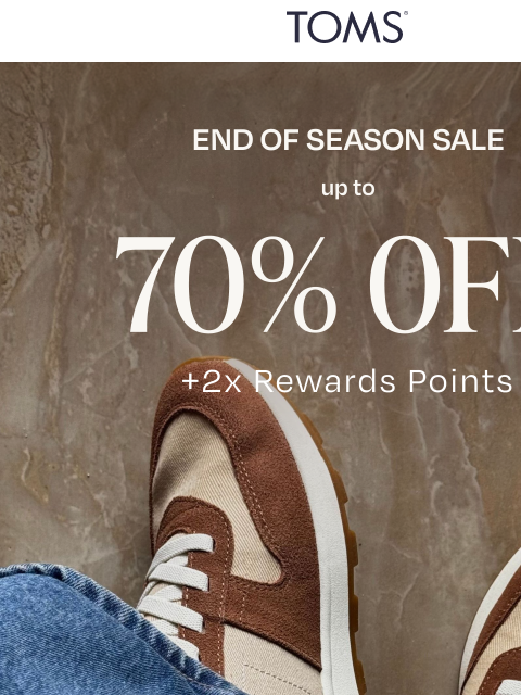 toms newsletter: Almost Gone: Top Styles Under $50 🚨