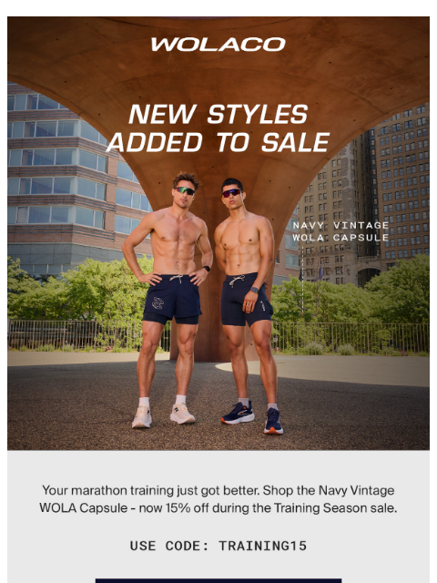 wolaco newsletter: NEW | More Gear on Sale 👀
