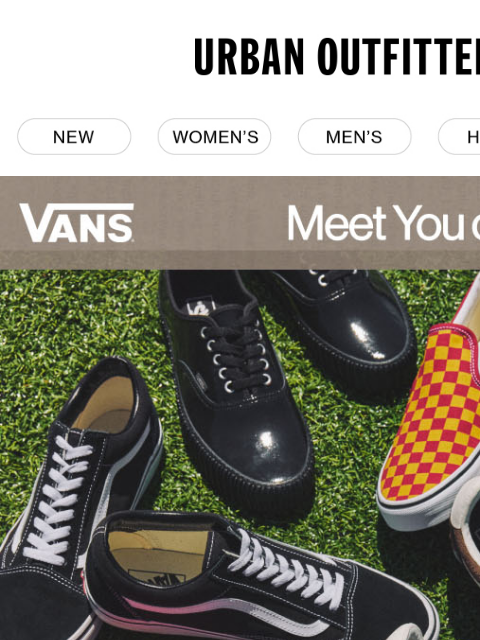 urbanoutfitters newsletter: Make moves in new Vans