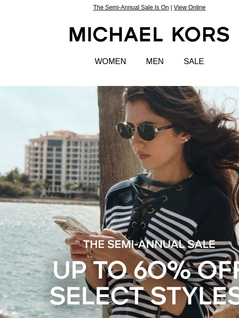 michaelkorsmail newsletter: Make It Yours For Up To 60% Off