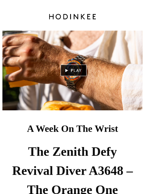 The new diver from Zenith is actually the old diver from Zenith. ͏ ͏ ͏ ͏ ͏ ͏ ͏ ͏ ͏ ͏ ͏ ͏ ͏ ͏ ͏ ͏ ͏ ͏ ͏ ͏ ͏ ͏ ͏ ͏ ͏ ͏ ͏ ͏ ͏ ͏ ͏ ͏ ͏ ͏ ͏ ͏ ͏ ͏ ͏ ͏ ͏ ͏ ͏ ͏ ͏ ͏ ͏ ͏ ͏ ͏ ͏ ͏ ͏ ͏ ͏ ͏ ͏ ͏ ͏ ͏ ͏ ͏ ͏ ͏ ͏ ͏ ͏ ͏