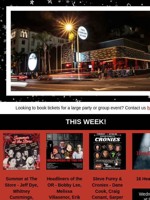 hive newsletter: Coming Up at The Store!