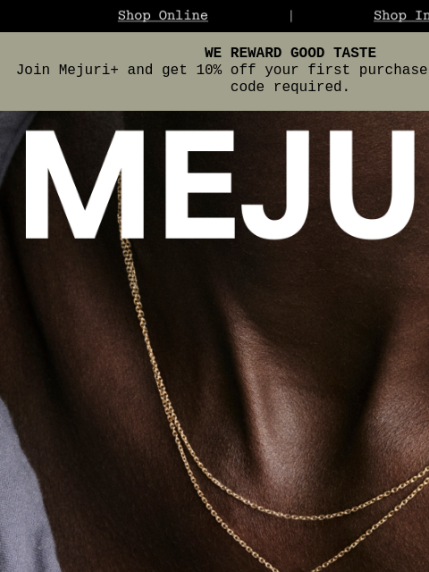 mejuri newsletter: New In: Australian Opals