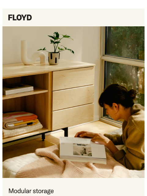 floydhome newsletter: Shop forward-thinking storage