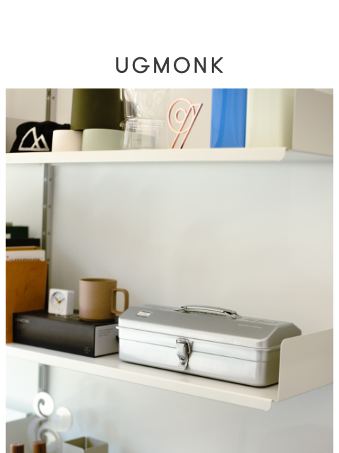 ugmonk newsletter: The toolbox that earned a spot on our shelf