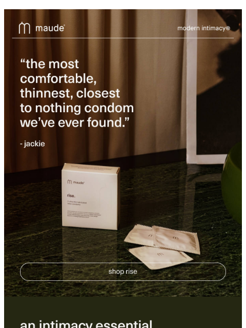 getmaude newsletter: the closest thing to nothing.