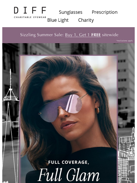 diffeyewear newsletter: Shield Season Is On 🚀