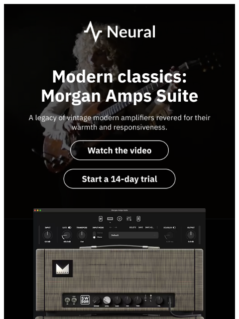 neuraldsp newsletter: Try these modern vintage tones