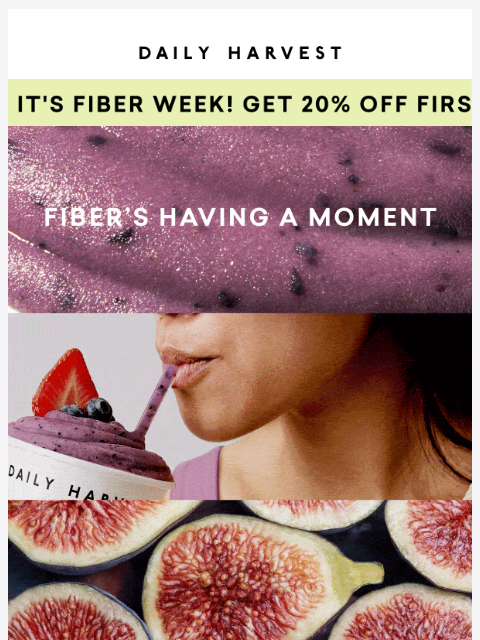 daily-harvest newsletter: Limited time offer: 20% off starts now!