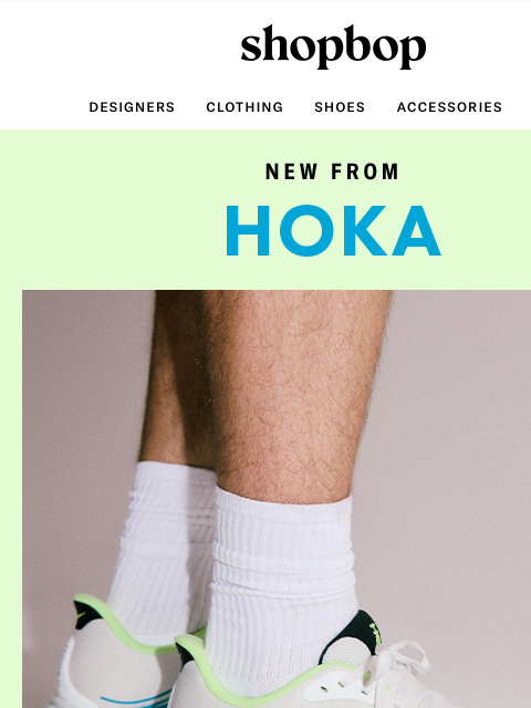 shopbop-mail newsletter: Hit your stride in HOKA