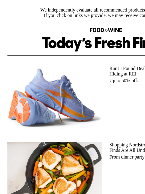 foodandwine newsletter: The Best Deals at Nordstrom's Anniversary Sale Are...