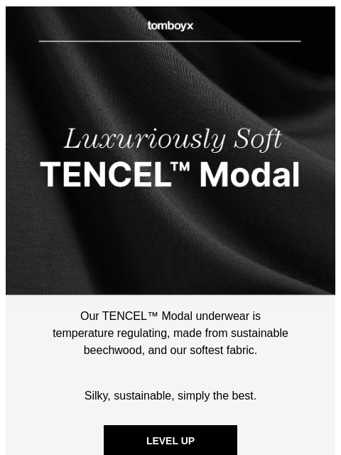 tomboyx newsletter: Ready to upgrade your underwear?