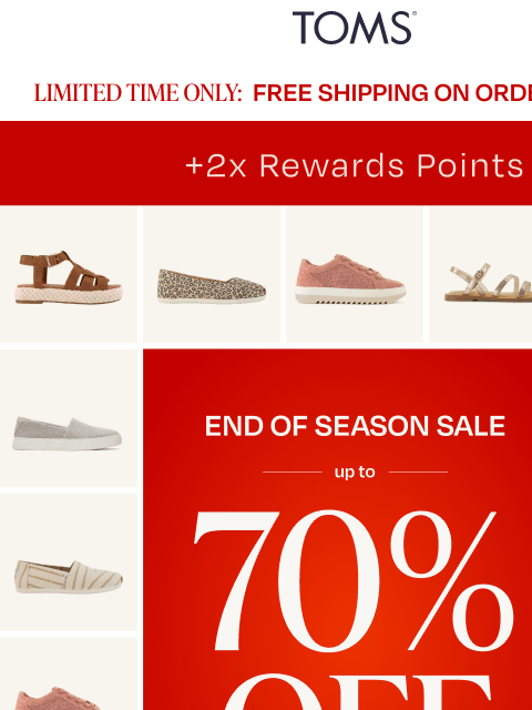 toms newsletter: Ending Soon: Under 36 Hours Left to Save
