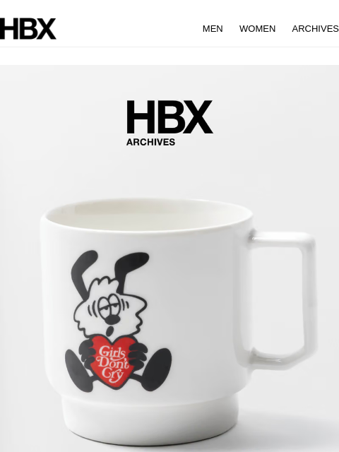 hbx newsletter: HBX Archives Preview: 21 July/9AM EST/9PM HKT Rele...