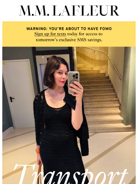 mmlafleur newsletter: 3 Must-Have Dresses Jenn Packed for Milan