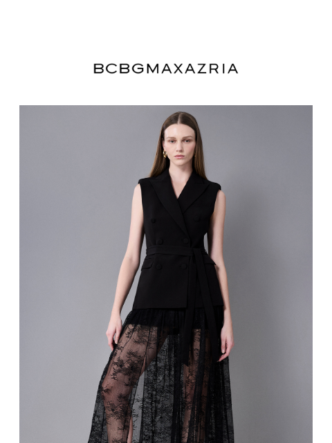 bcbg newsletter: The Blackout Edit