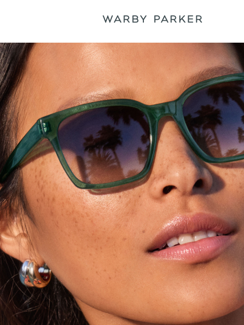 warbyparker newsletter: New colors (for summer!)