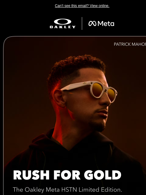 oakley newsletter: Limited Edition Performance AI Glasses Have Landed