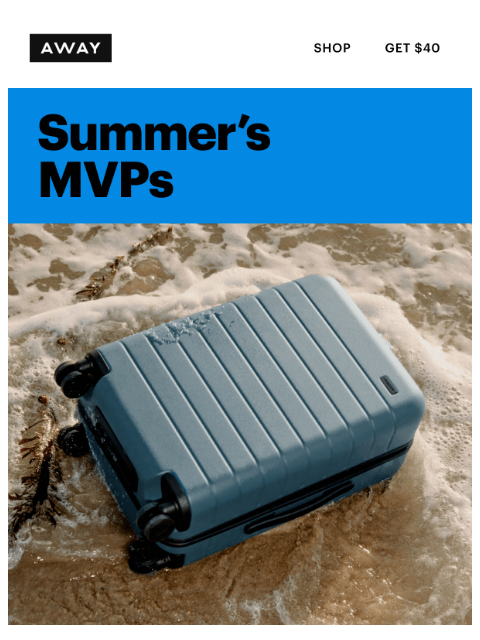 awaytravel newsletter: Our top 5 summer essentials