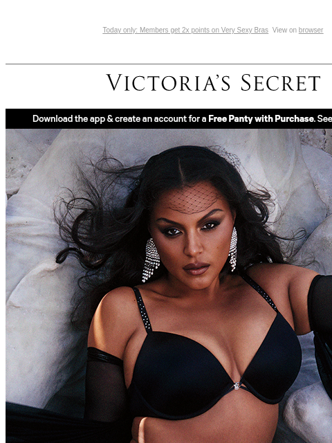 victoriassecret newsletter: The Push-Up Bra That Started It All...