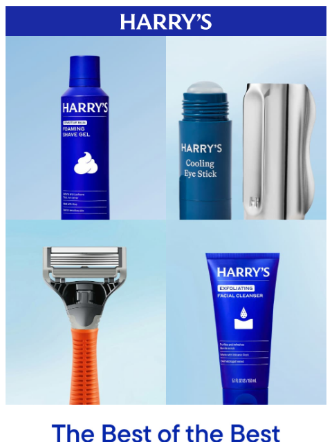 harrys newsletter: Bestselling formulas? Always the move