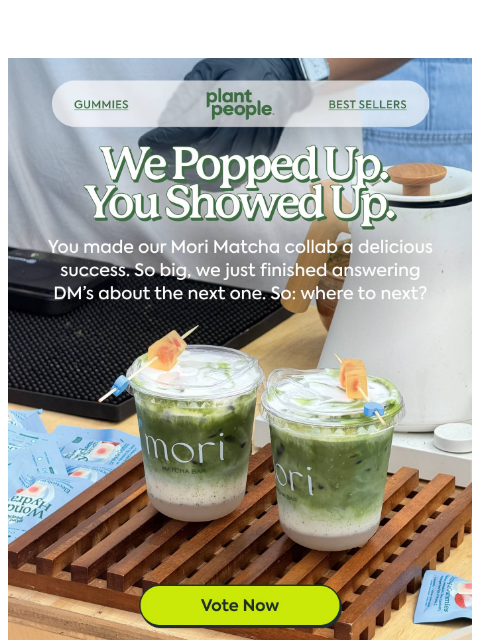 plantpeople newsletter: Tell us where to pop up next 📍