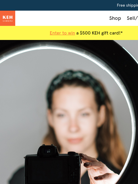 keh newsletter: Ready to level up your content?