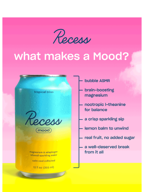 takearecess newsletter: the secret’s out