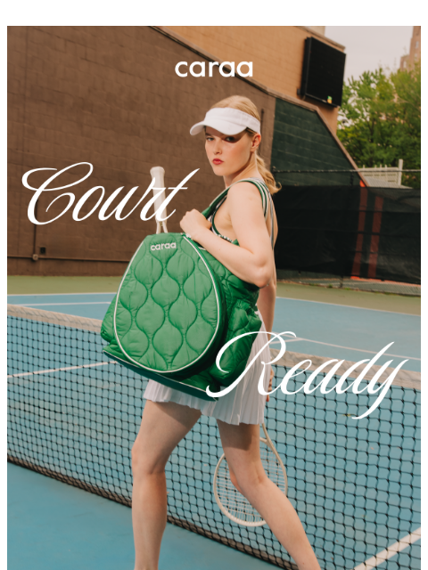 caraa newsletter: See You on the Court 🎾