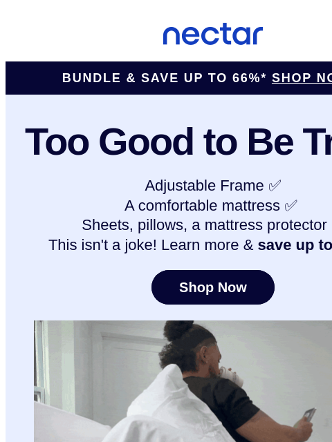 nectarsleep newsletter: Level up your mattress game with us! 🕹️🎮