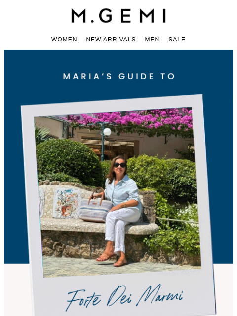 mgemi newsletter: Maria’s Guide to Forte dei Marmi