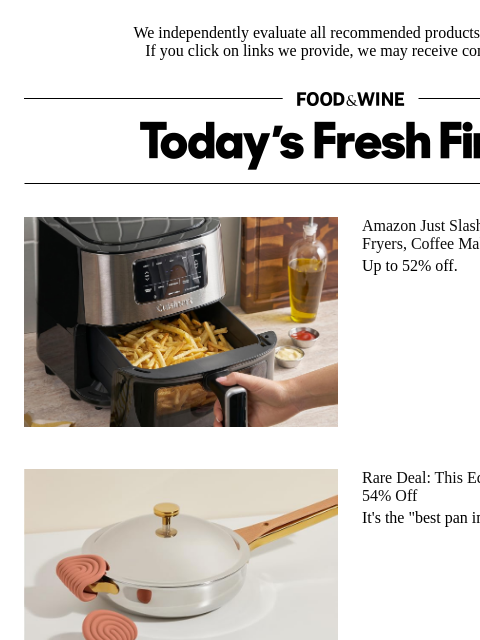 foodandwine newsletter: Rare Deal: This Editor-Loved Our Place Pan Is 54% ...