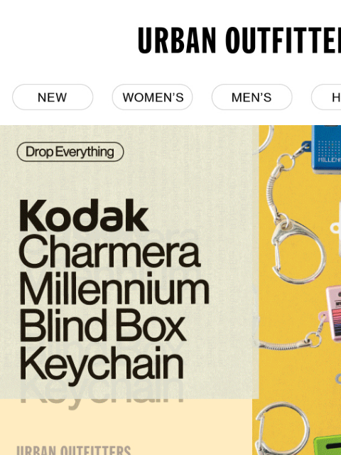 urbanoutfitters newsletter: DROP EVERYTHING: Kodak Charmera Millennium