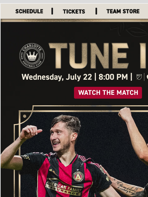 atlutd newsletter: IT’S MATCHDAY | TONIGHT at 8 PM
