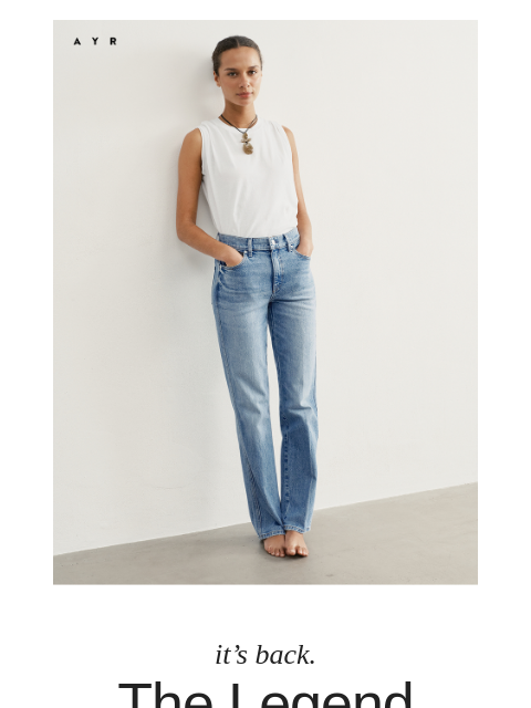 ayr newsletter: that jean