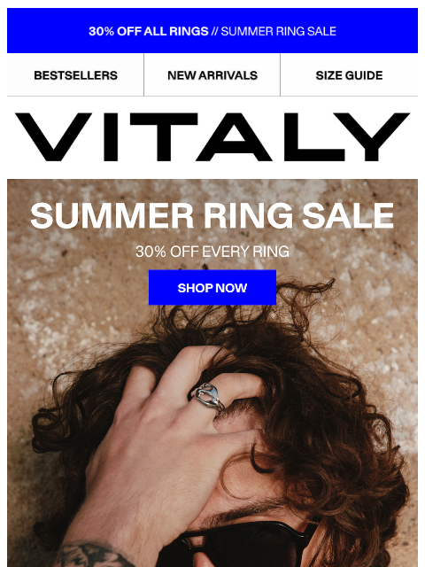 vitalydesign newsletter: Summer Savings