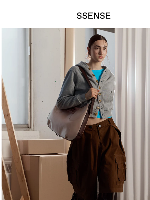 ssense newsletter: Look Twice, Shop Once