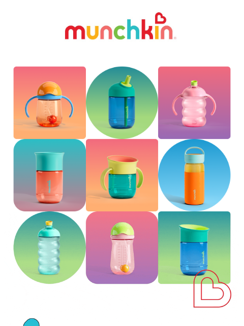 munchkin newsletter: New Cup Collection = Endless Fun!