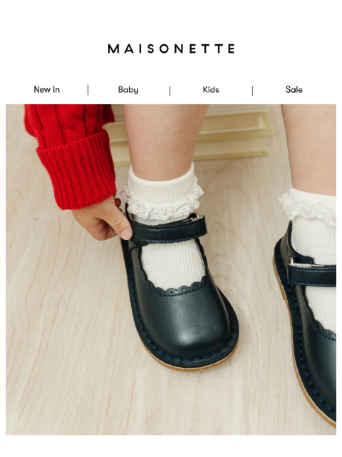 maisonette newsletter: Time For New Shoes