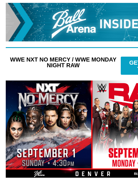 Plus Special Offer – Hot Wheels Monster Trucks Ball Arena Insiders WWE NXT NO MERCY / WWE MONDAY NIGHT RAW GET PRESALE TICKETS NXT No Mercy / WWE RAW BAI WWE NXT NO MERCY / WWE MONDAY NIGHT RAW