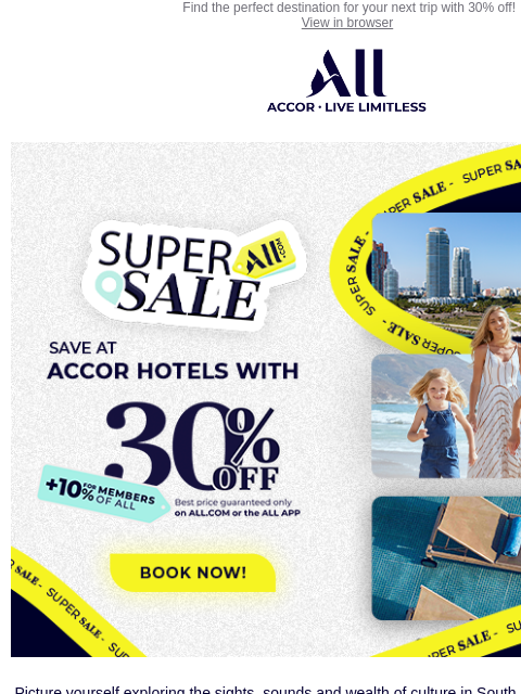 all newsletter: Adventure, savings and more await you, - 👀