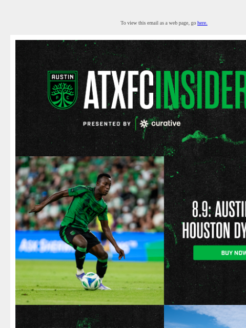 austinfc newsletter: ATXFC Insider: Name in Lights, Sweepstakes & More