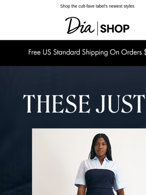 dia newsletter: New Arrivals From Tanya Taylor
