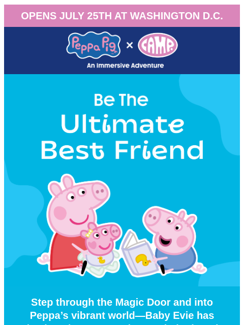 camp newsletter: Heads up, best friend duties start Friday 👀