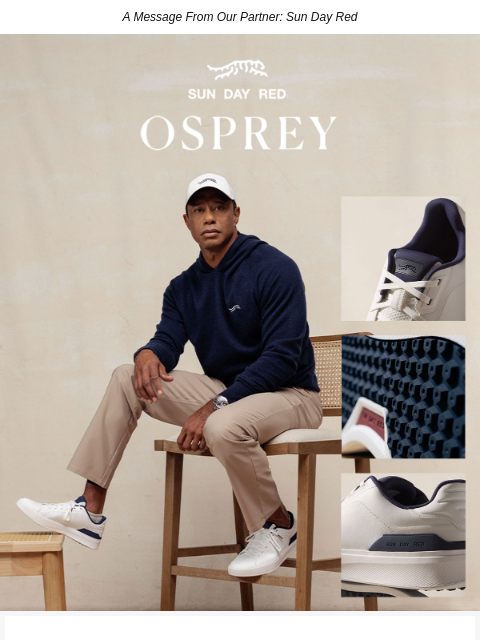 golfdigest newsletter: Sun Day Red’s First Golf Lifestyle Shoe is Availab...