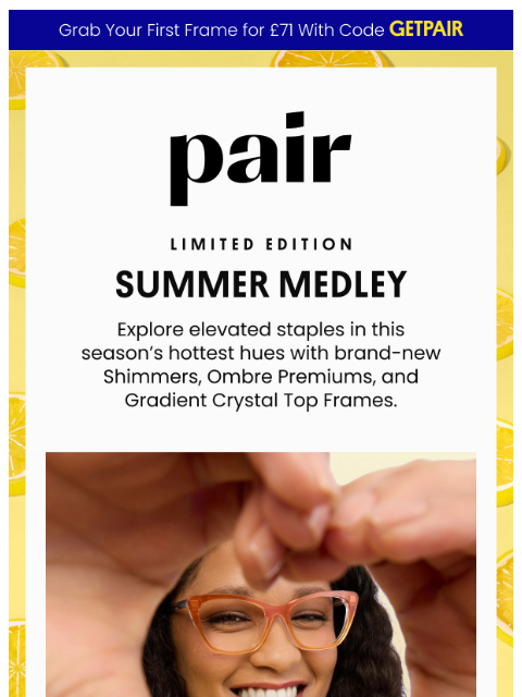 paireyewear newsletter: Summer Medley 🥝🍉🍭