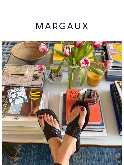 margauxny newsletter: Alexa's favorite sandal
