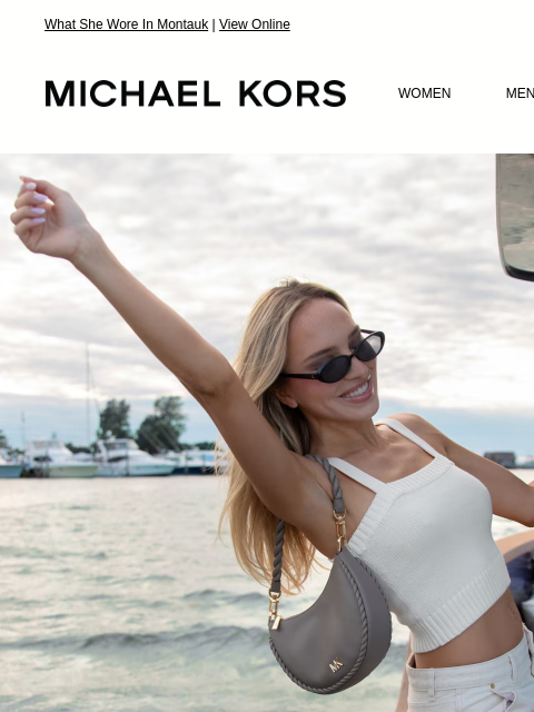 michaelkorsmail newsletter: A Stylish Escape With Greta Louise Tomé